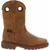 Rocky Kids' Legacy 32 Waterproof Western Boot, BROWN, M, Size 2.5 RKW0378C